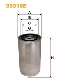 WIX FILTERS 95016e -  Топливный фильтр